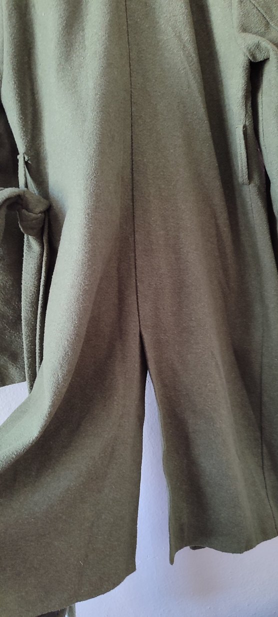 Uzun Haki Kadın Kaban - Görsel 4