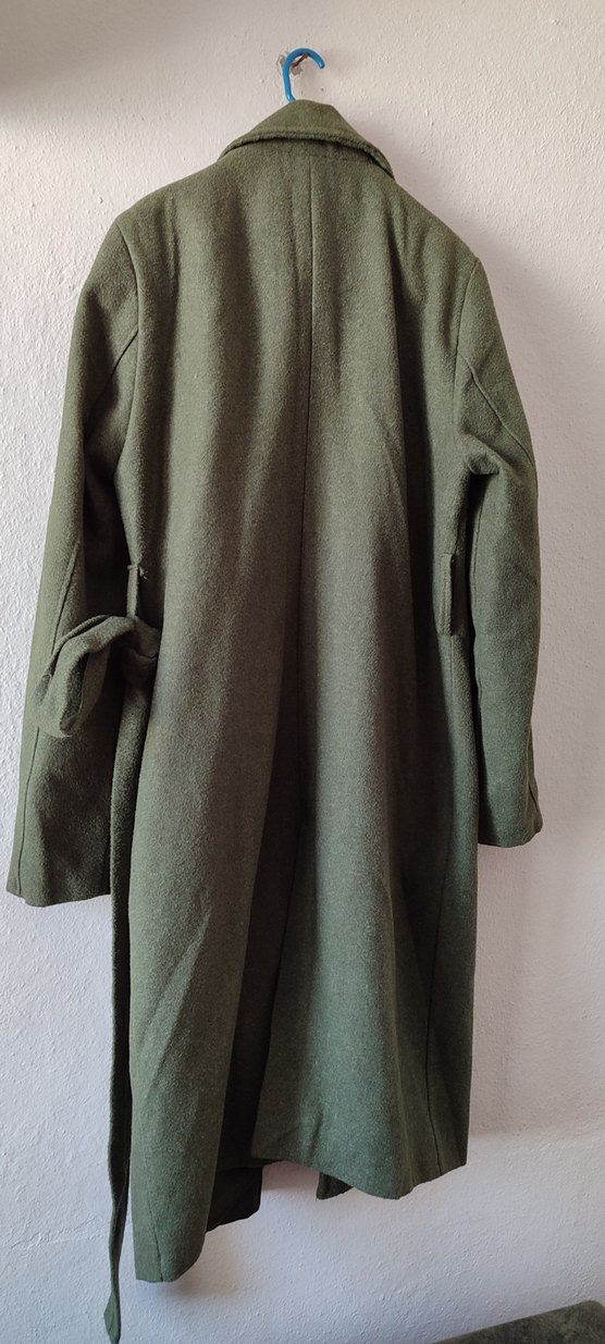 Uzun Haki Kadın Kaban - Görsel 3