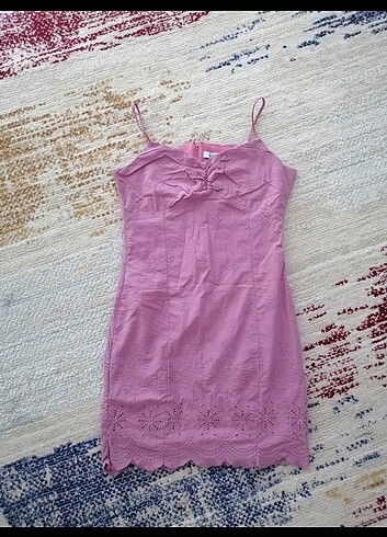 Fistolu yazlık mini elbise