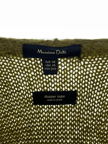 xs Beden yeşil Renk Massimo Dutti Hırka %70 İndirimli.