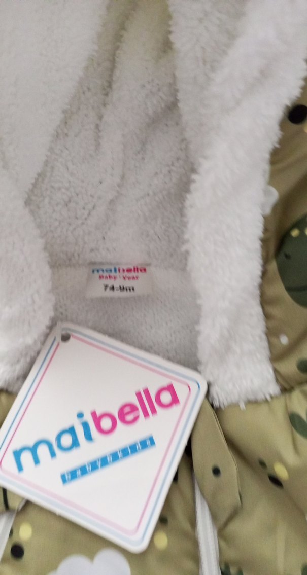 Kahverengi Kamuflaj Desenli Bebek Tulumu - Görsel 2