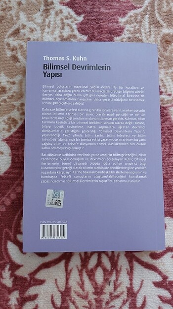  Thomas S. Kuhn Bilimsel Devrimlerin Yapısı