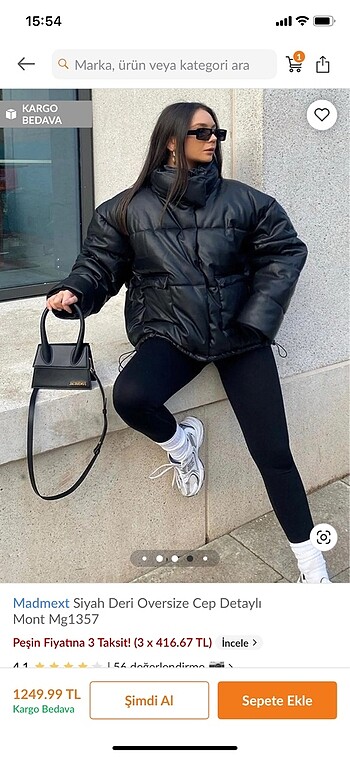 Deri Mont S-M - Görsel 2