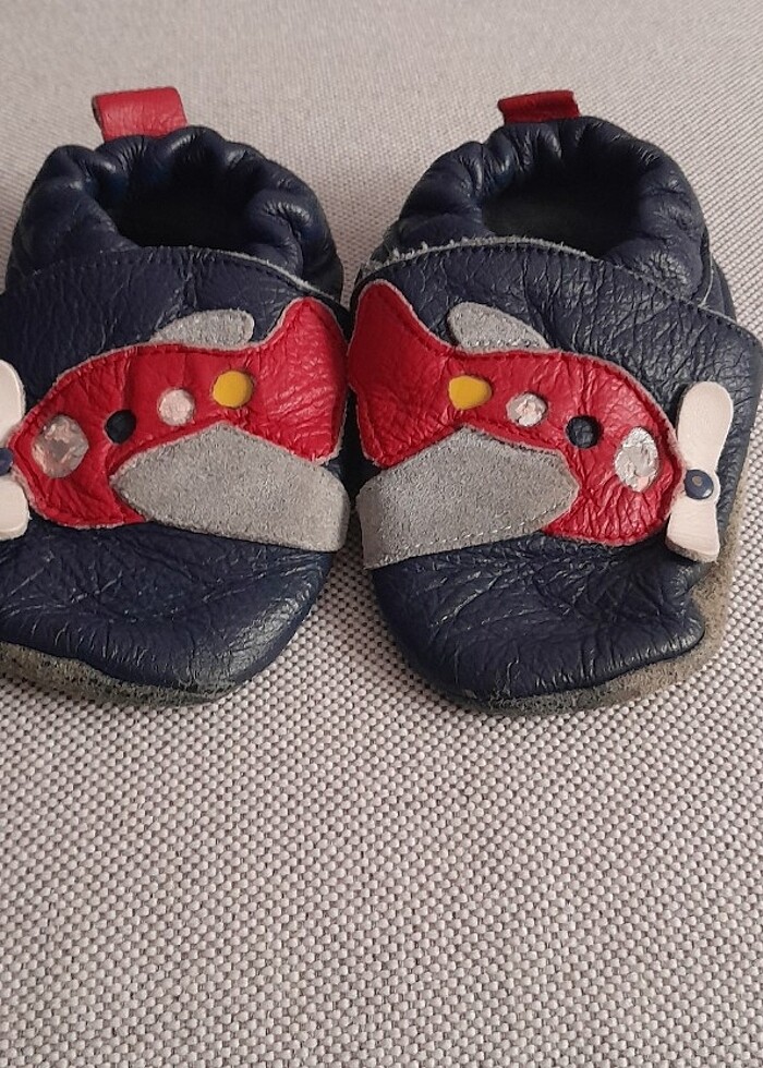 Deri bebek patik  - Görsel 3