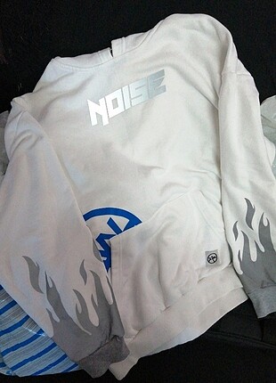 Saw noise sweat oversize salaş sweatshirt vintage bol erkek kız 
