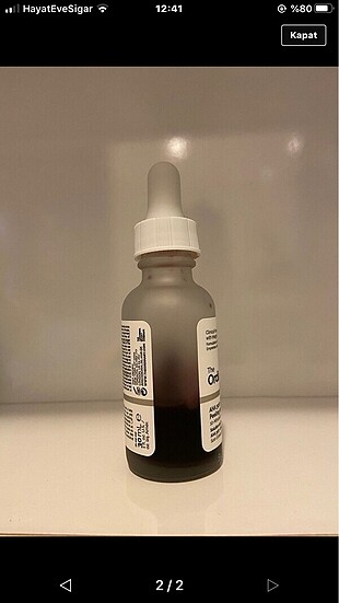 The Ordinary the ordinary aha bha peeling maske
