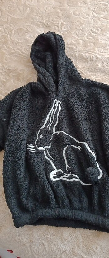 Peluş sweatshirt.