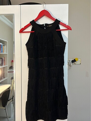 Siyah Kisa abiye elbise