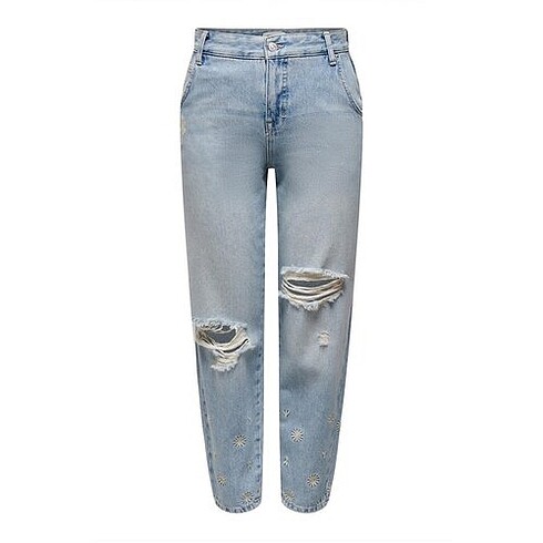 Nakışlı jean