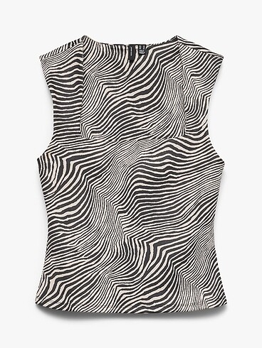 m Beden çeşitli Renk Zebra bluz