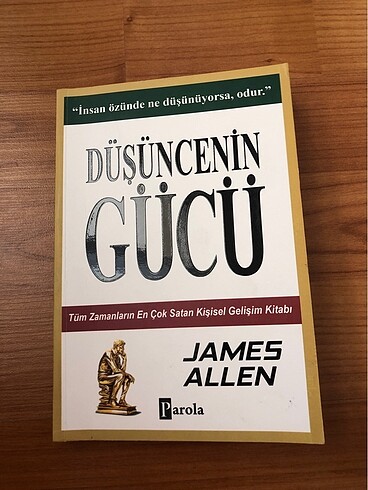 Düşüncenin gücü james allen