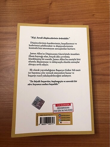 Düşüncenin gücü james allen