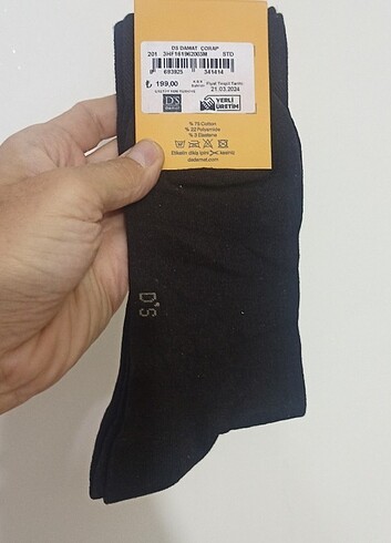 DS DAMAT ERKEK ÇORAP 