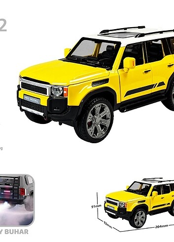 Metal Çek bırak oyuncak jeep