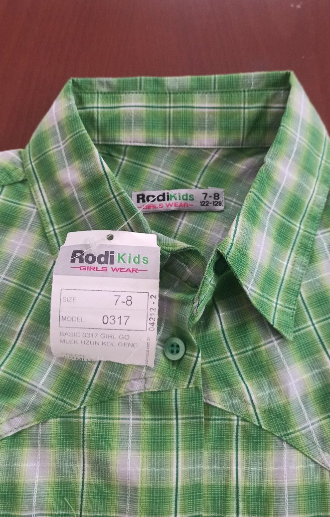 Rodi kids Uzun Kollu  çocuk Gömlek - Görsel 3