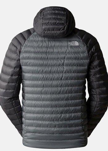 Gri Erkek Kapüşonlu Şişme Mont - Görsel 2