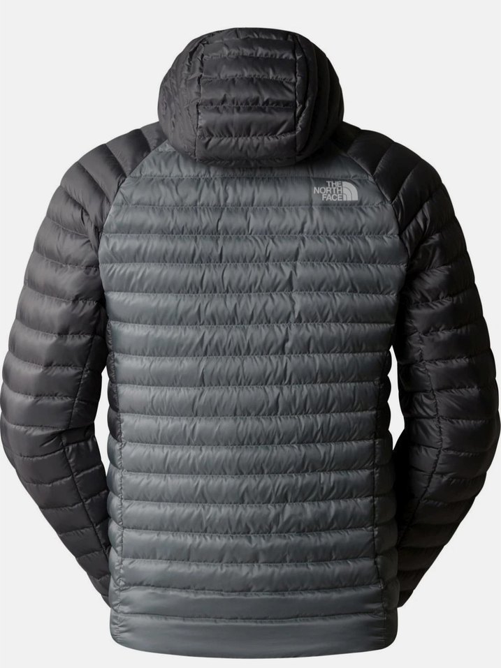 Gri Erkek Kapüşonlu Şişme Mont - Görsel 2