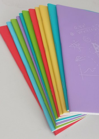 Renkli Kapaklı Defter