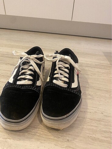 39 Beden siyah Renk Vans skate spor ayakkabısı