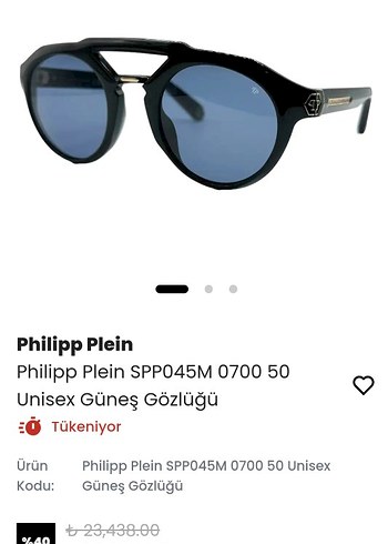 Philipp Plein güneş gözlüğü - Görsel 4