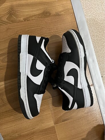 Nike Nike dunk siyah beyaz spor ayakkabı