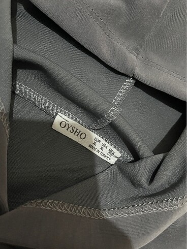 s Beden gri Renk Oysho gri kadife sweatshirt