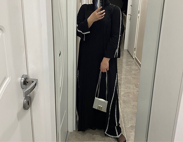 Taşlı abaya