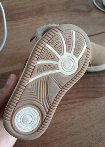 Bej Süet Kürklü Erkek Çocuk Botu - Görsel 2