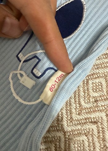 Mavi Erkek Çocuk Örme Sweatshirt - Görsel 2