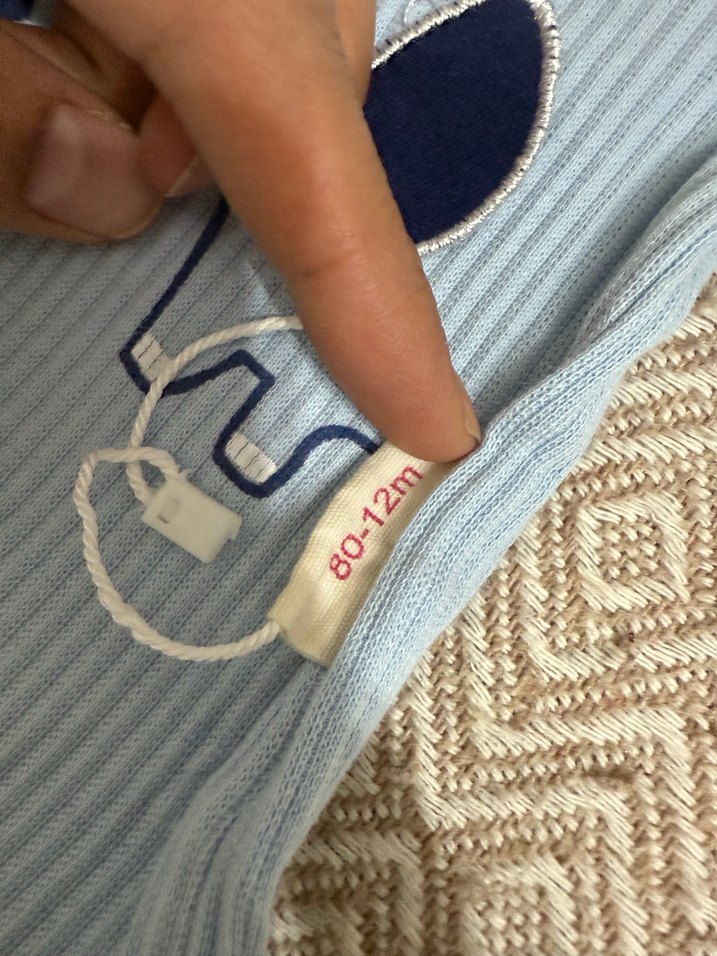 Mavi Erkek Çocuk Örme Sweatshirt - Görsel 2