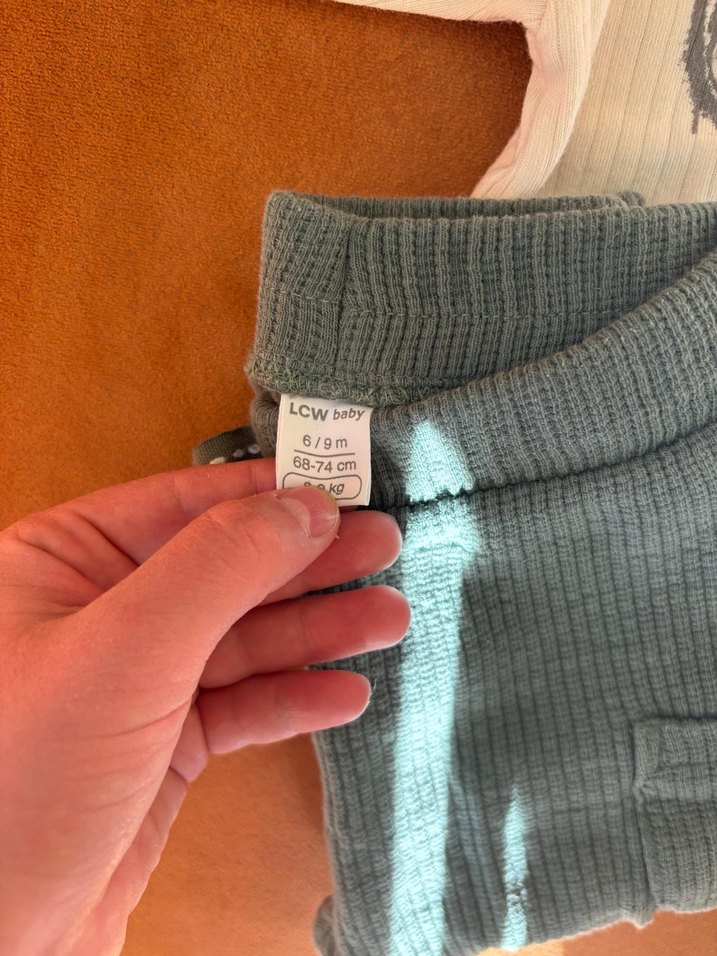 Bebek Erkek Uzun Kollu Pamuklu Örme Takım - Görsel 2