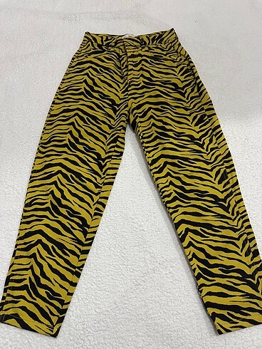 Mango Mom jean zebra desen