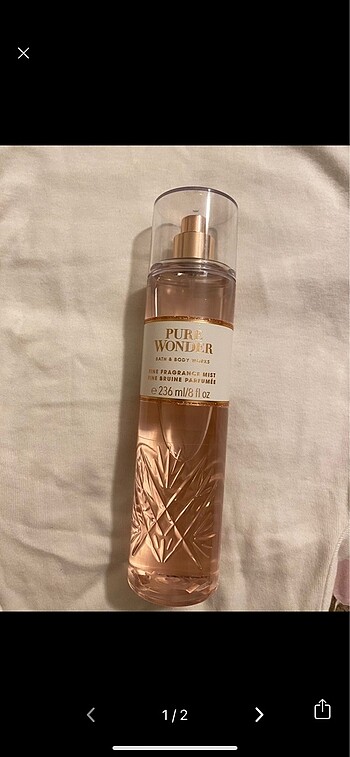 Bath & body works vücut spreyi