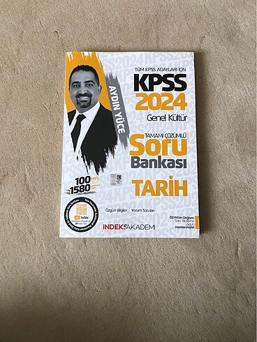 İNDEKS AKADEMİ KPSS 2024 TARİH SORU BANKASI