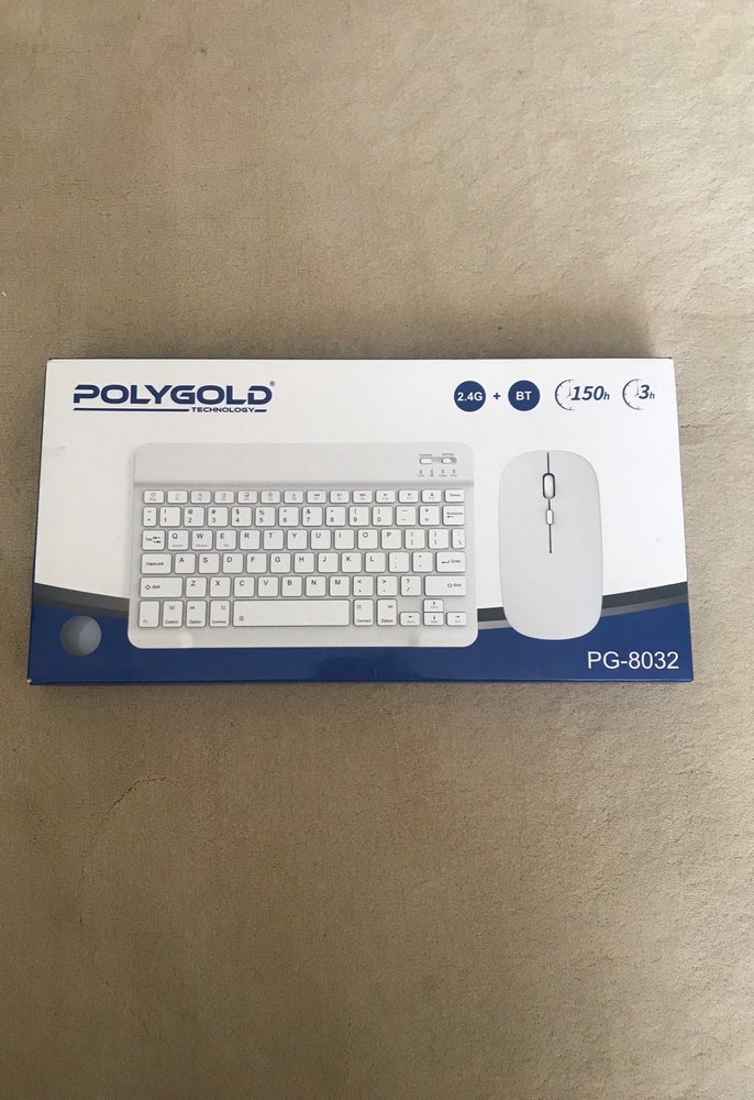 Tüm Cihazlara Uyumlu Kablosuz Bluetooth Klavye ve Mouse Seti - Görsel 2