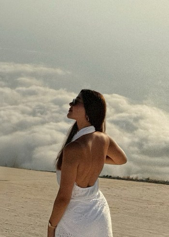 Zara beyaz elbise - Görsel 2