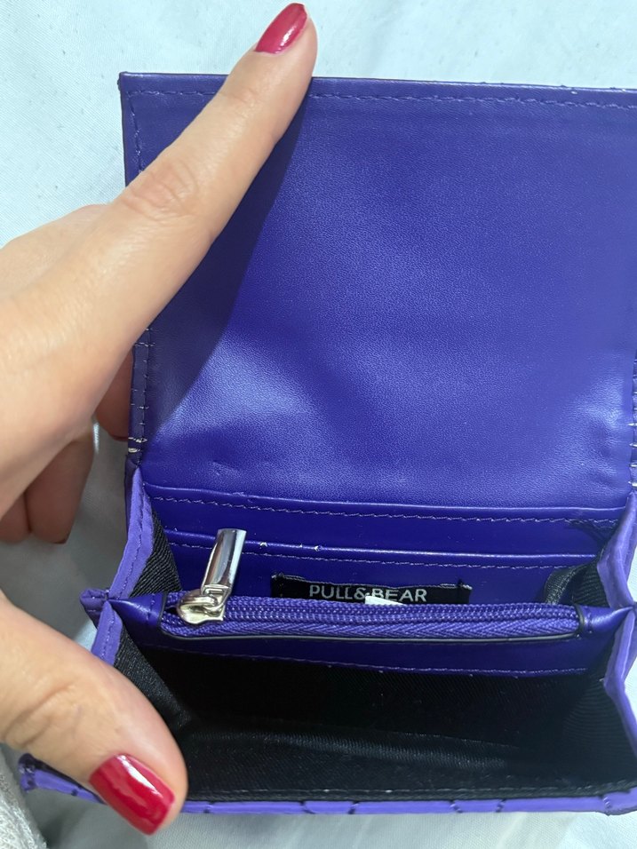 Pull and bear cüzdan - Görsel 5