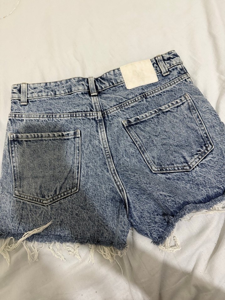 Zara kot şort - Görsel 3