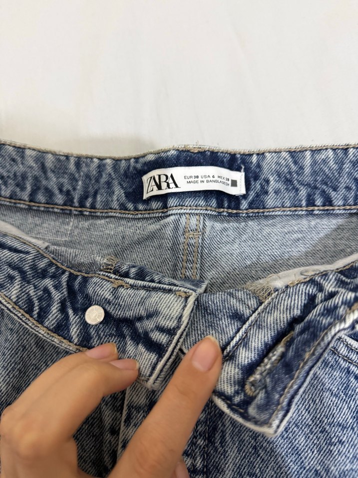 Zara kot şort - Görsel 2