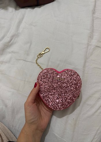 Furla Pembe Parlak Kalp Cüzdan - Görsel 9