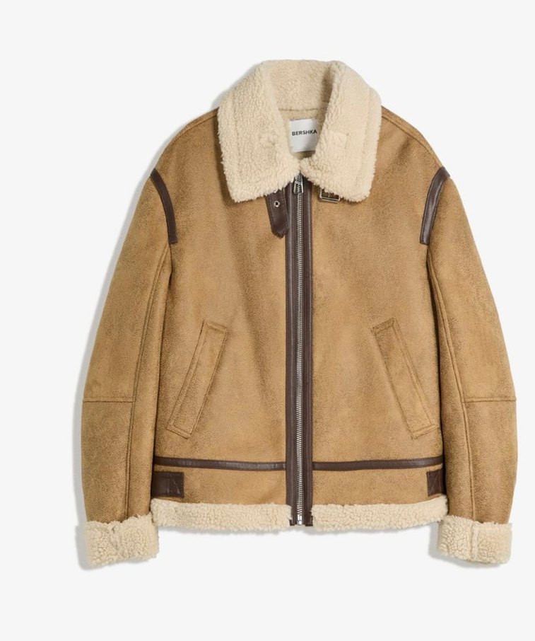 BERSHKA biker ceket - Görsel 3