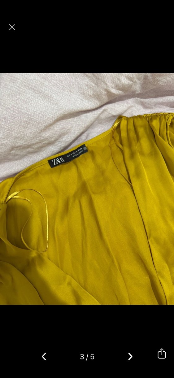 Zara saten tulum - Görsel 3