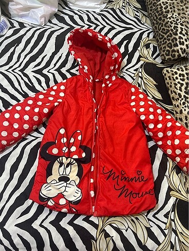 Kız çocuk mont minnie mouse