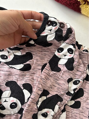 4 Yaş Beden Kız çocuk alt üst pijama
