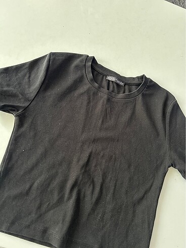 Siyah crop krop