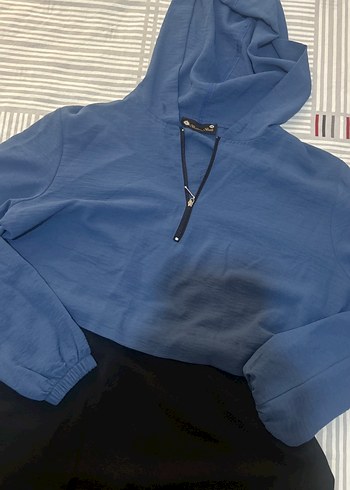 Drapeli Siyah Hamile Midi Etek - Görsel 2