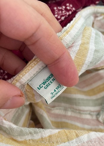 Çocuklar İçin Desenli kışlık elbiseler 3/4 yaş - Görsel 8