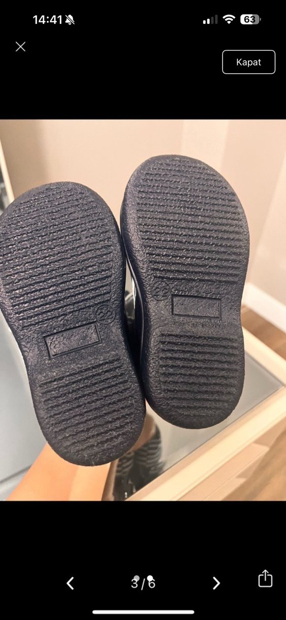 Igor parlak Lacivert Bot 22 no - Görsel 3