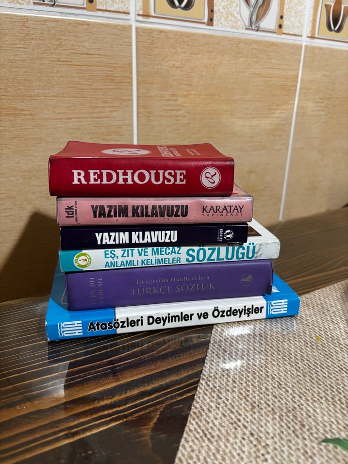 Çeşitli Türkçe Sözlük ve Yazım Kılavuzları Seti - Görsel 3