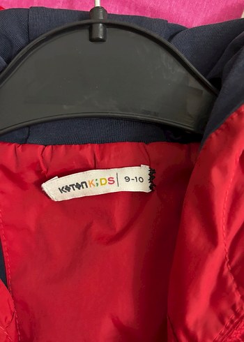 Kırmızı Fermuarlı Erkek Çocuk Yağmurluk - Görsel 4